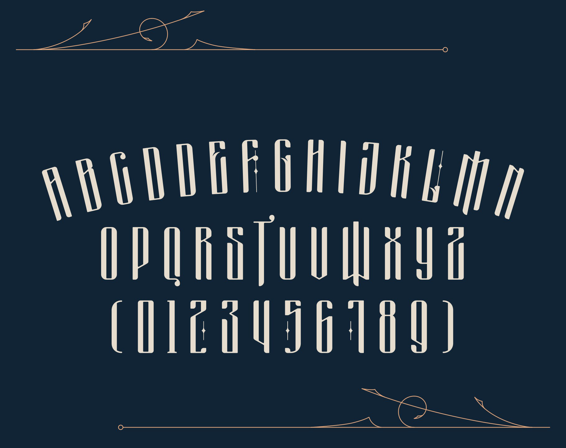 Ejemplo de fuente Masquerouge Rough Italic