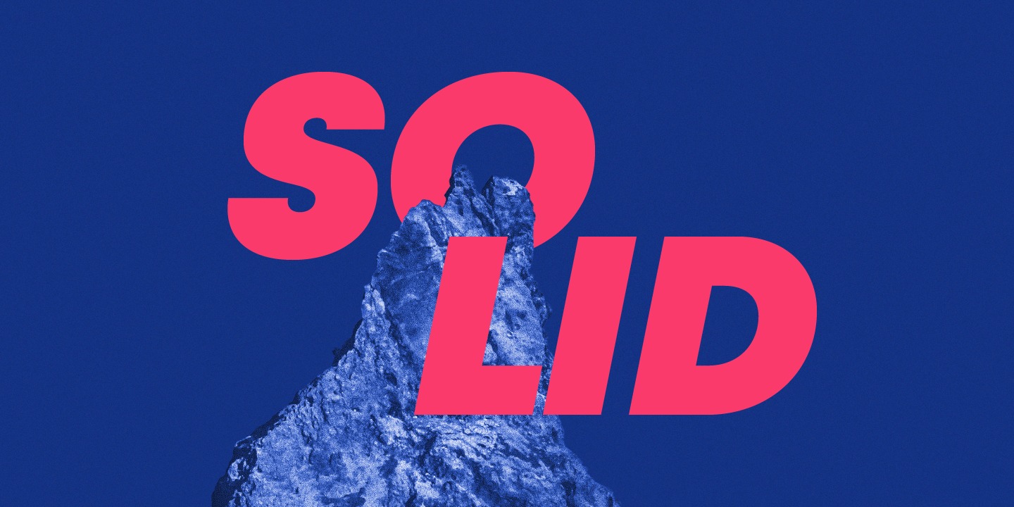 Ejemplo de fuente Mont Bold Italic
