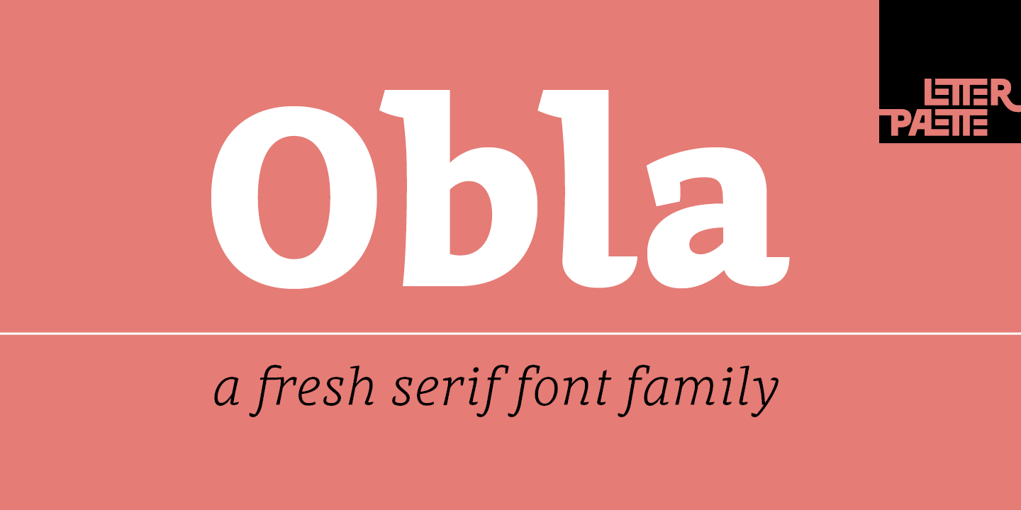 Ejemplo de fuente Obla  Extra Bold Italic