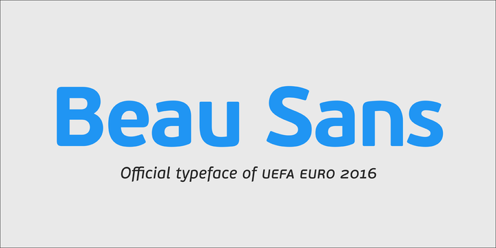 Ejemplo de fuente PF Beau Sans Pro SemiBold