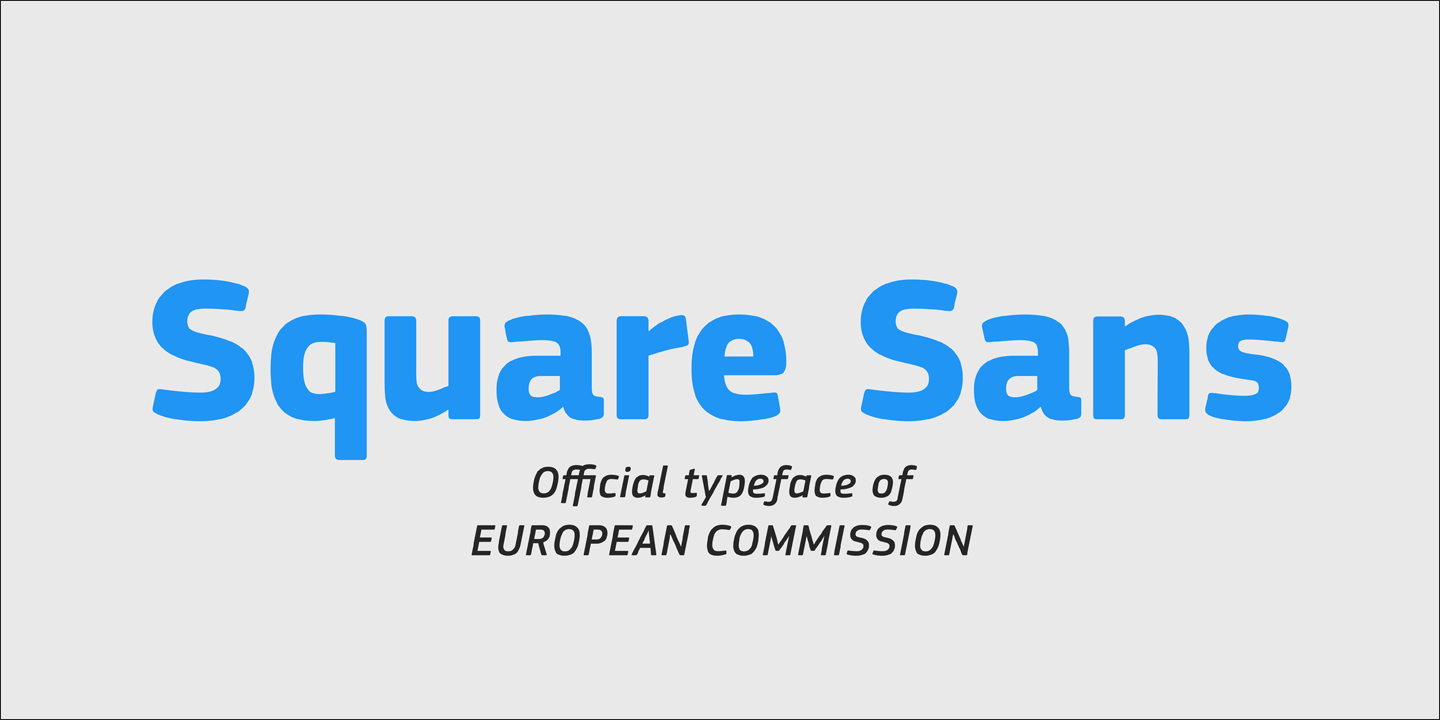 Ejemplo de fuente PF Square Sans Pro Extra Black Italic