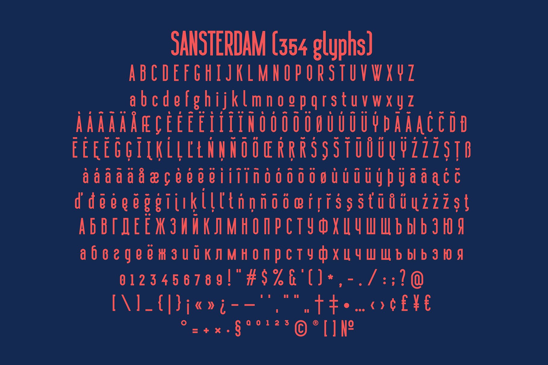 Ejemplo de fuente Sansterdam Script