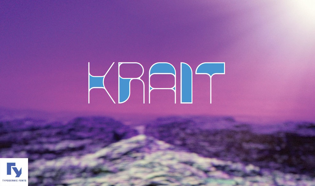 Ejemplo de fuente Krait
