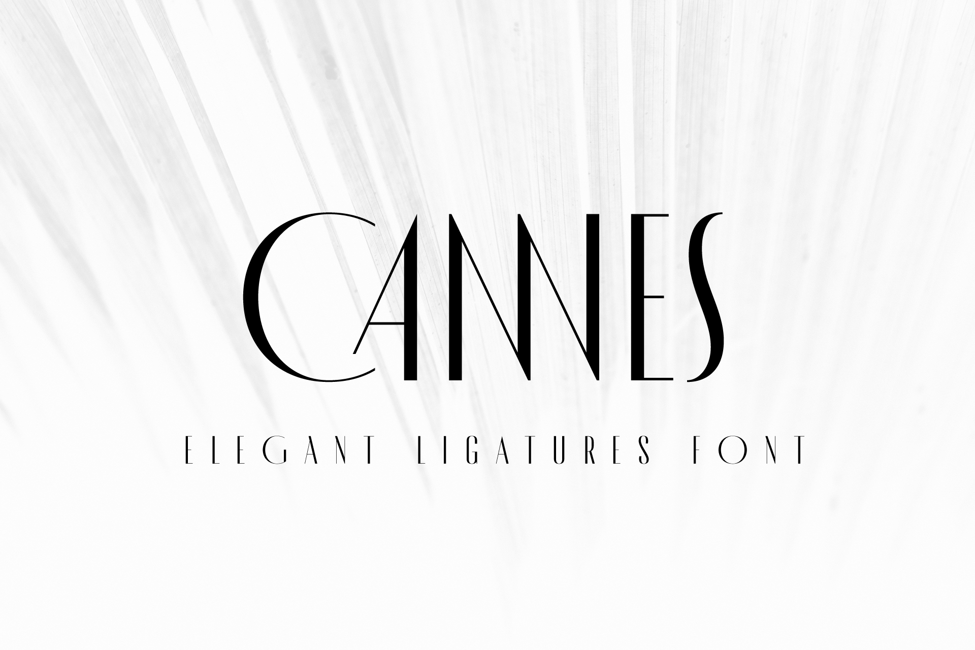 Ejemplo de fuente MADE Cannes