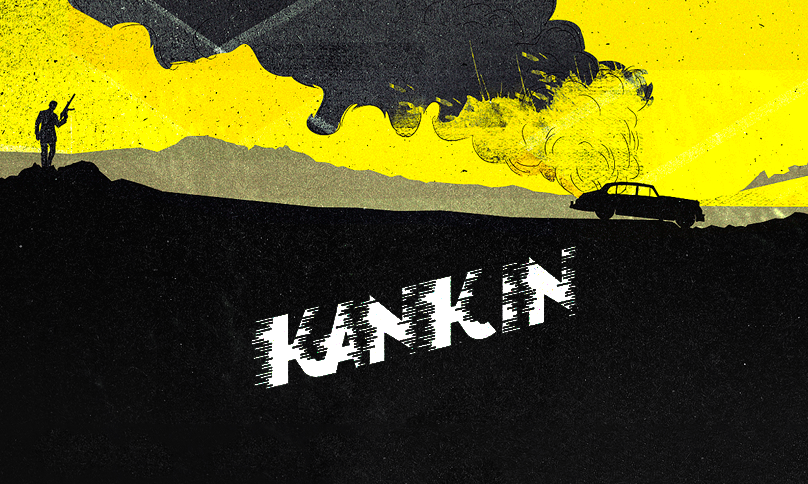 Ejemplo de fuente Kankin Regular