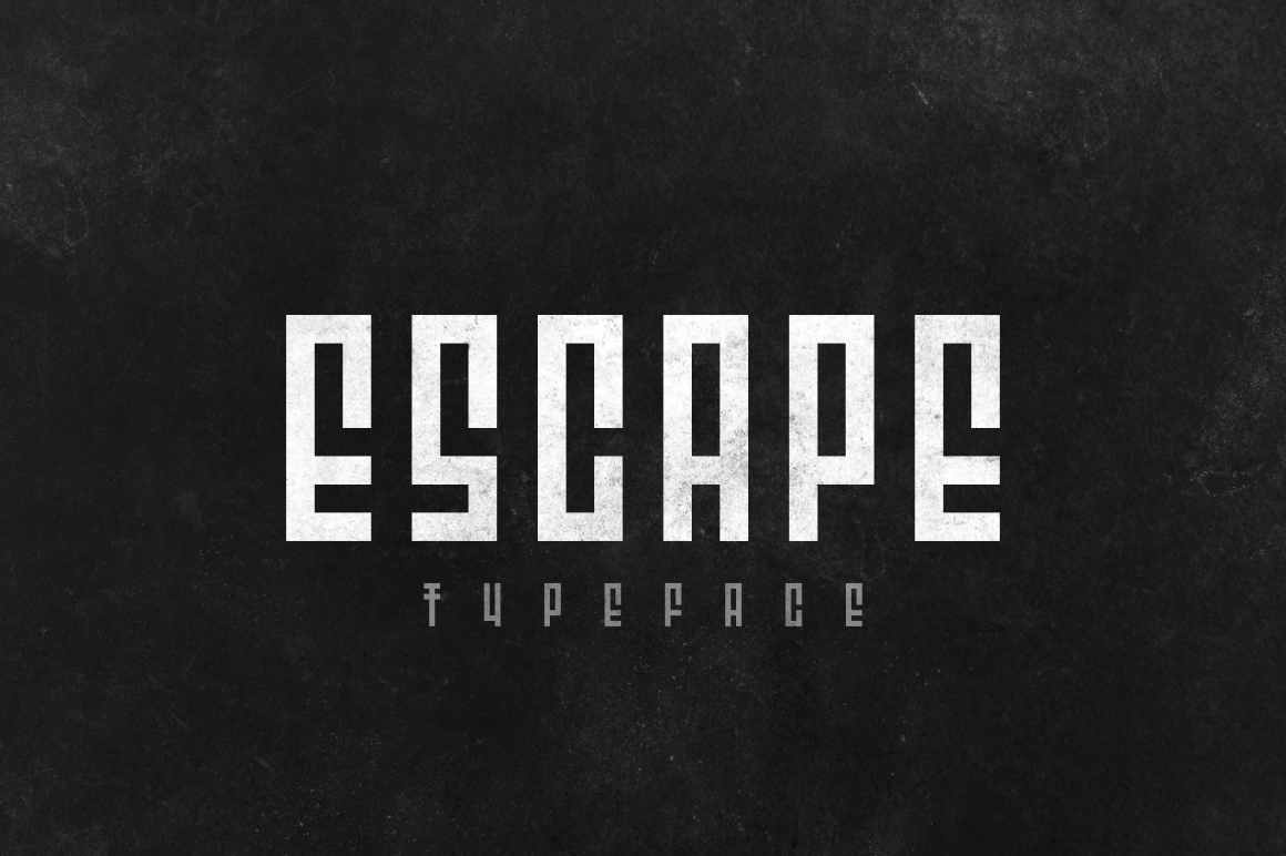 Ejemplo de fuente Escape