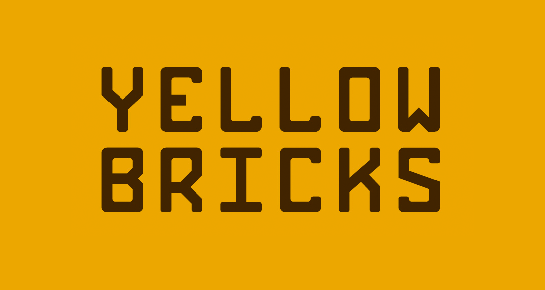 Ejemplo de fuente Bricks Regular