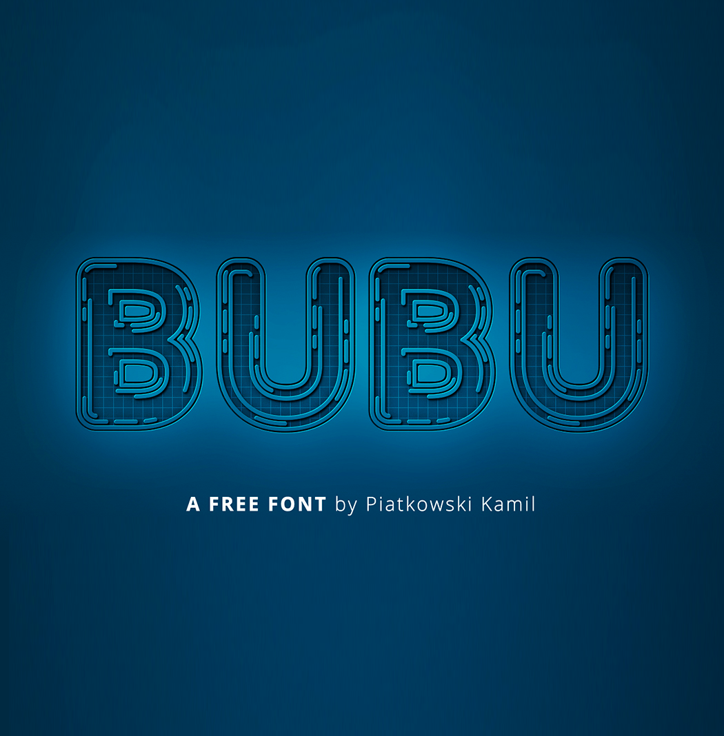 Ejemplo de fuente BUBU