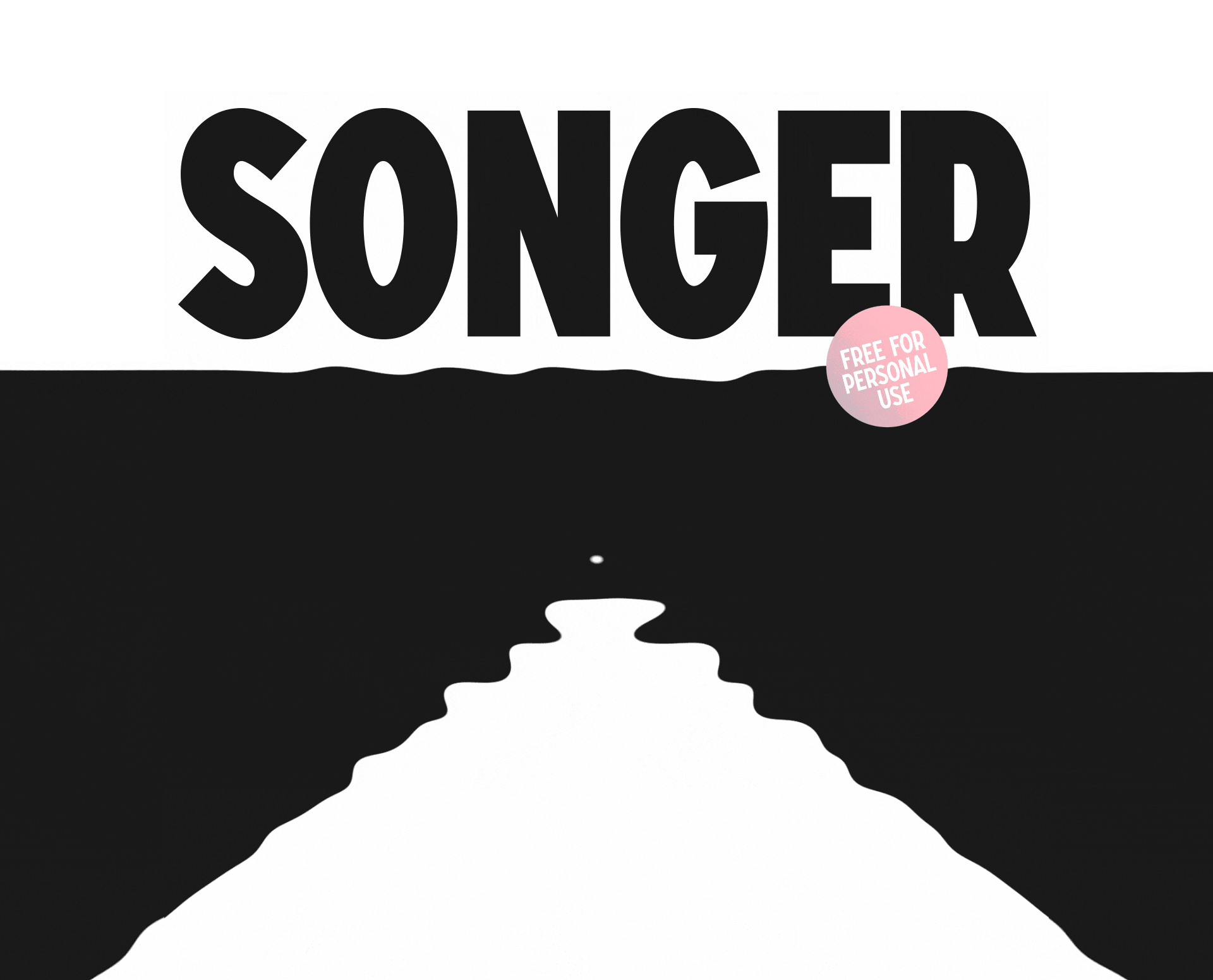 Ejemplo de fuente Songer Semi Expanded Regular