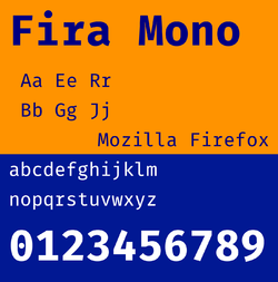 Ejemplo de fuente Fira Sans Italic