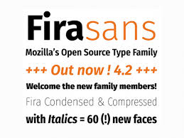 Ejemplo de fuente Fira Sans Medium Italic