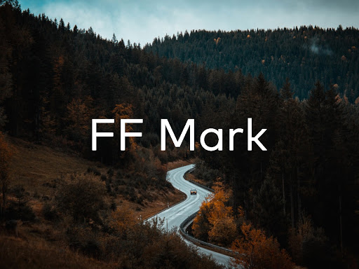 Ejemplo de fuente FF Mark Medium Italic