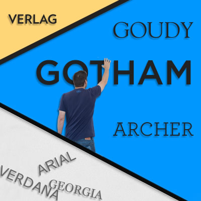 Ejemplo de fuente Gotham Screen Smart Bold