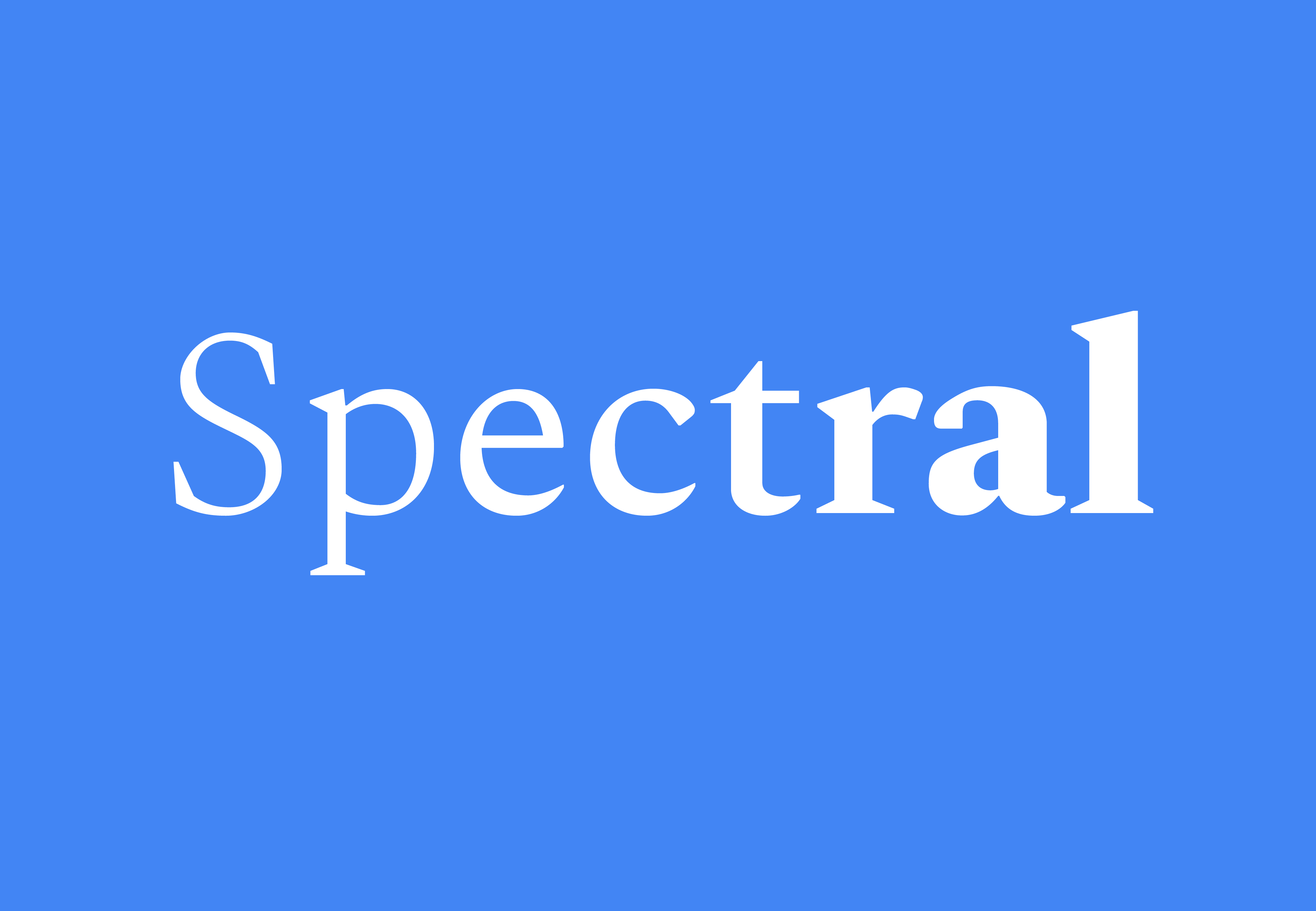Ejemplo de fuente Spectral
