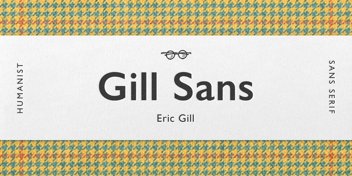 Ejemplo de fuente Gill Sans Pro Bold