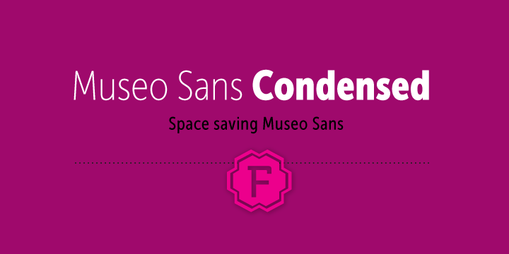 Ejemplo de fuente Museo Sans Condensed  500 Italic