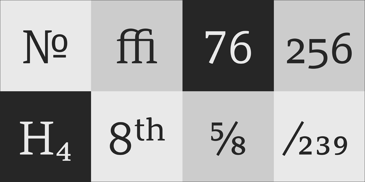 Ejemplo de fuente PF Adamant Pro Italic