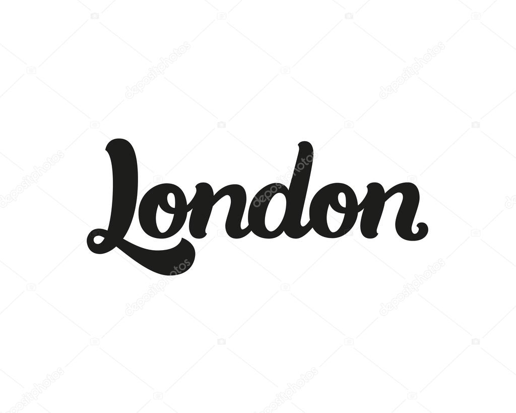 Ejemplo de fuente London Light Italic