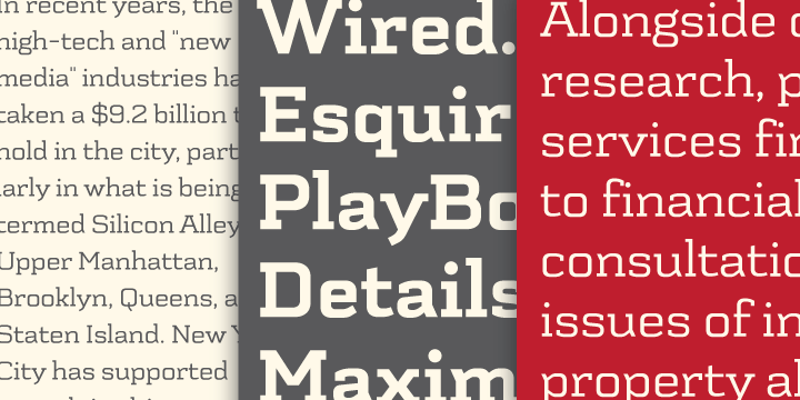 Ejemplo de fuente Schwager Bold Italic