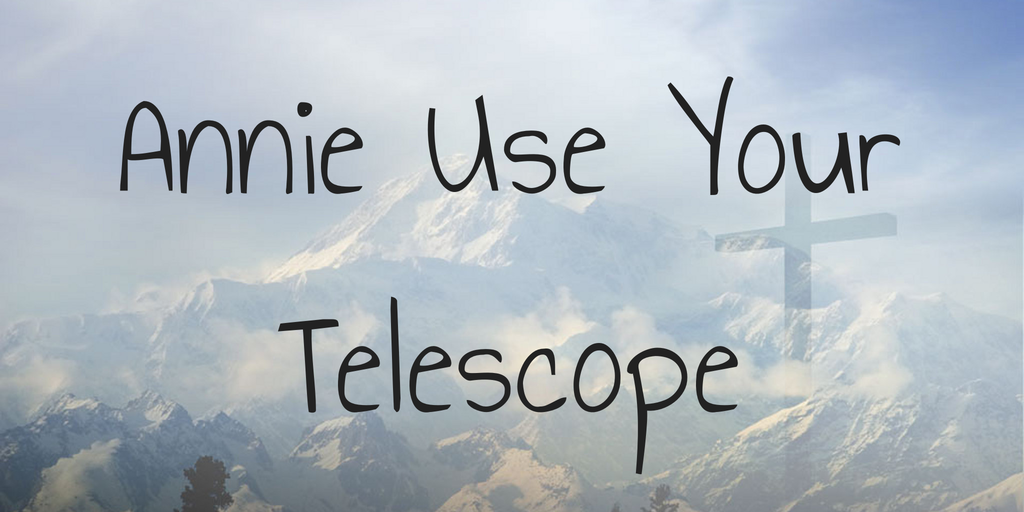 Ejemplo de fuente Annie Use Your Telescope