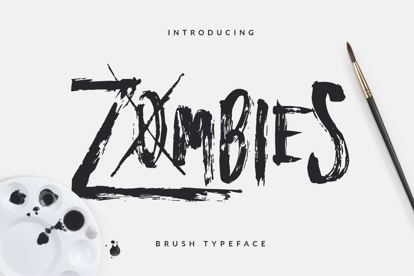 Ejemplo de fuente Zombies