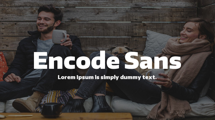 Ejemplo de fuente Encode Sans Medium