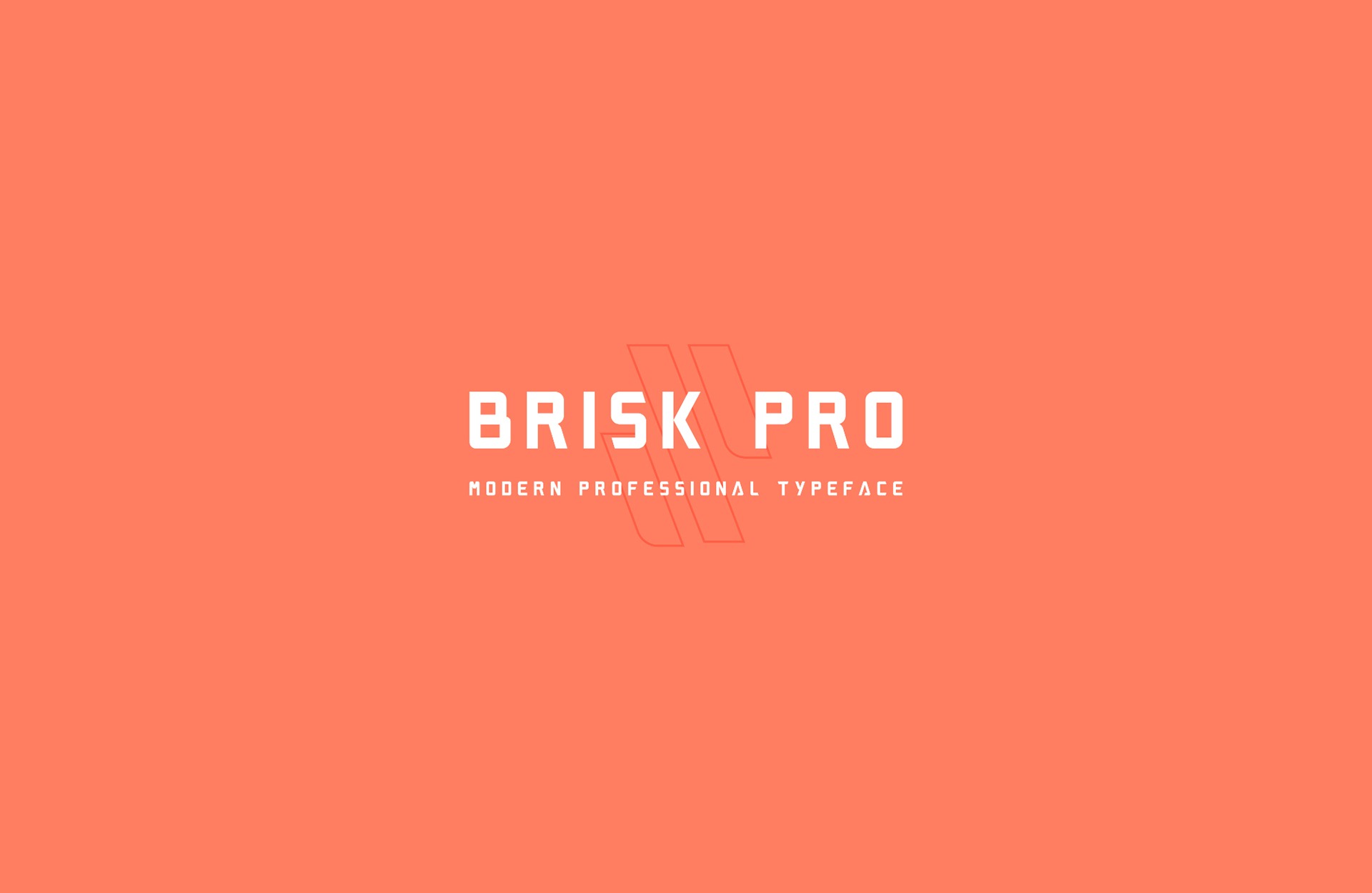 Ejemplo de fuente Brisk Pro Regular
