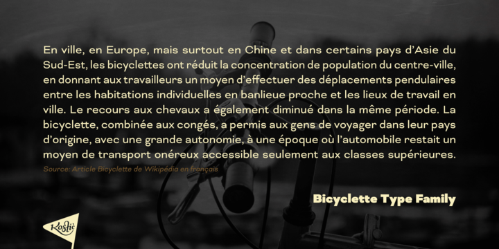Ejemplo de fuente Bicyclette Italic