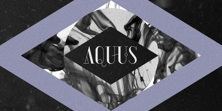 Ejemplo de fuente Aquus
