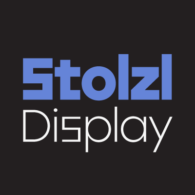 Ejemplo de fuente Stolzl Display Normal