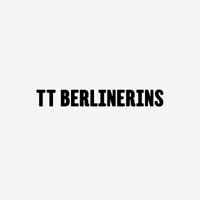Ejemplo de fuente TT Berlinerins Grotesk
