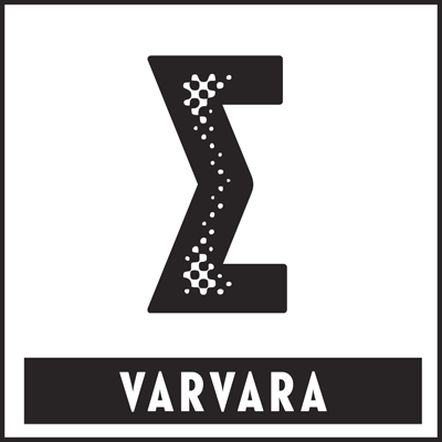 Ejemplo de fuente Varvara Light