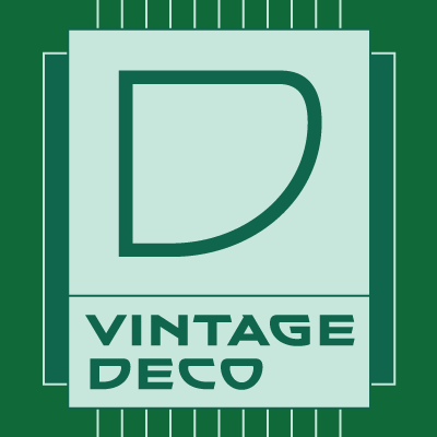 Ejemplo de fuente Vintage Deco Bold