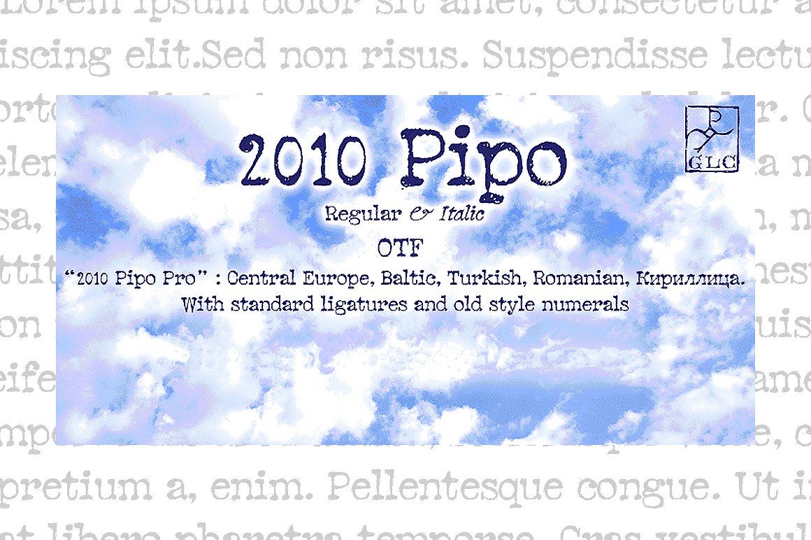 Ejemplo de fuente 2010 Pipo