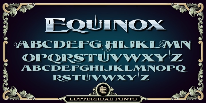 Ejemplo de fuente LHF Equinox