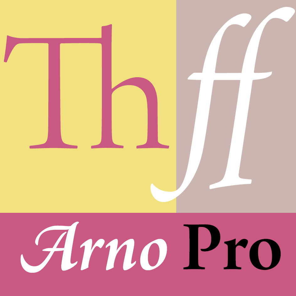 Ejemplo de fuente Arno Pro  Display Bold Italic