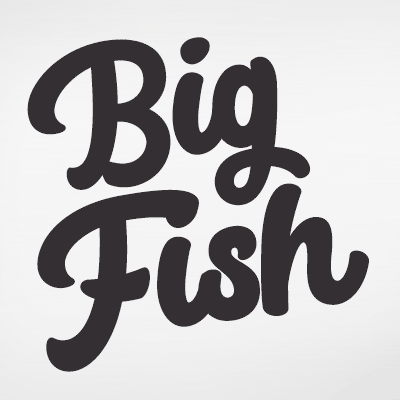 Ejemplo de fuente Big Fish Bold