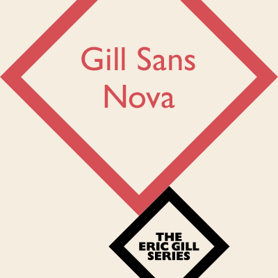 Ejemplo de fuente Gill Sans Nova Inline Regular