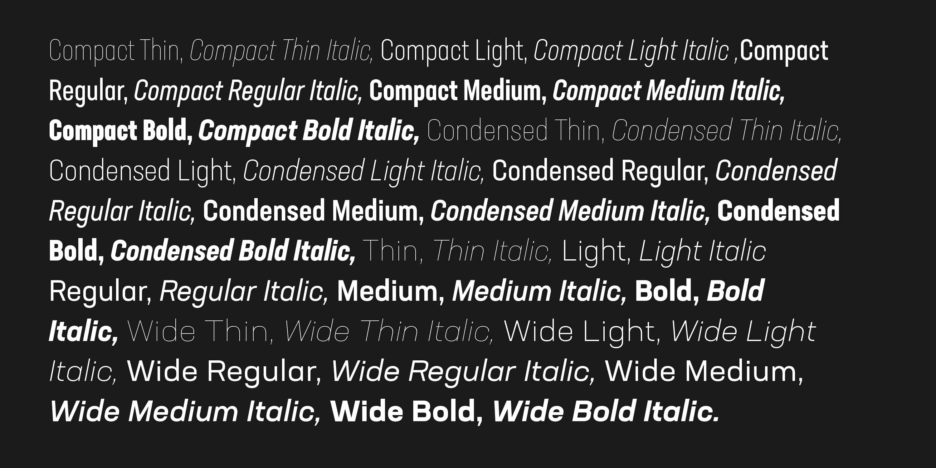 Ejemplo de fuente Neusa Next Pro Condensed Italic