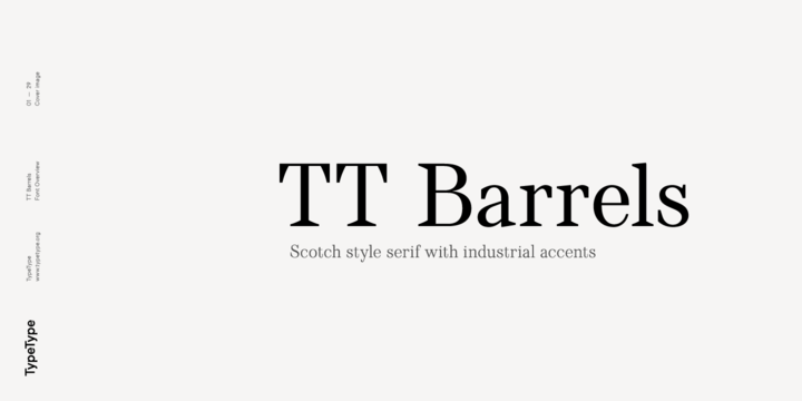 Ejemplo de fuente TT Barrels
