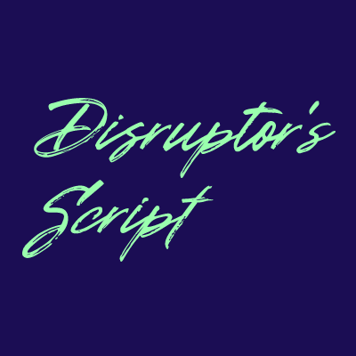 Ejemplo de fuente Disruptors Script Regular