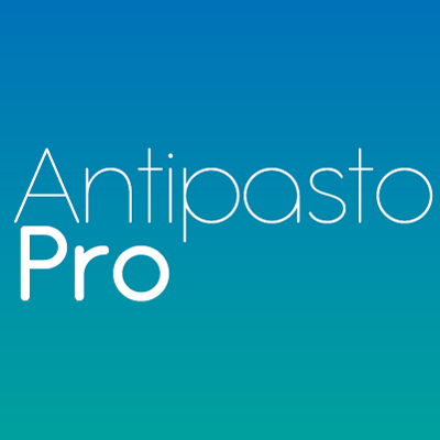 Ejemplo de fuente Antipasto Pro