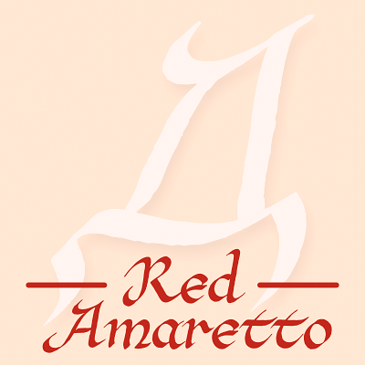 Ejemplo de fuente Red Amaretto Regular