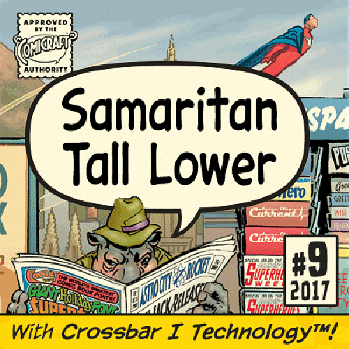 Ejemplo de fuente Samaritan Tall Lower Italic