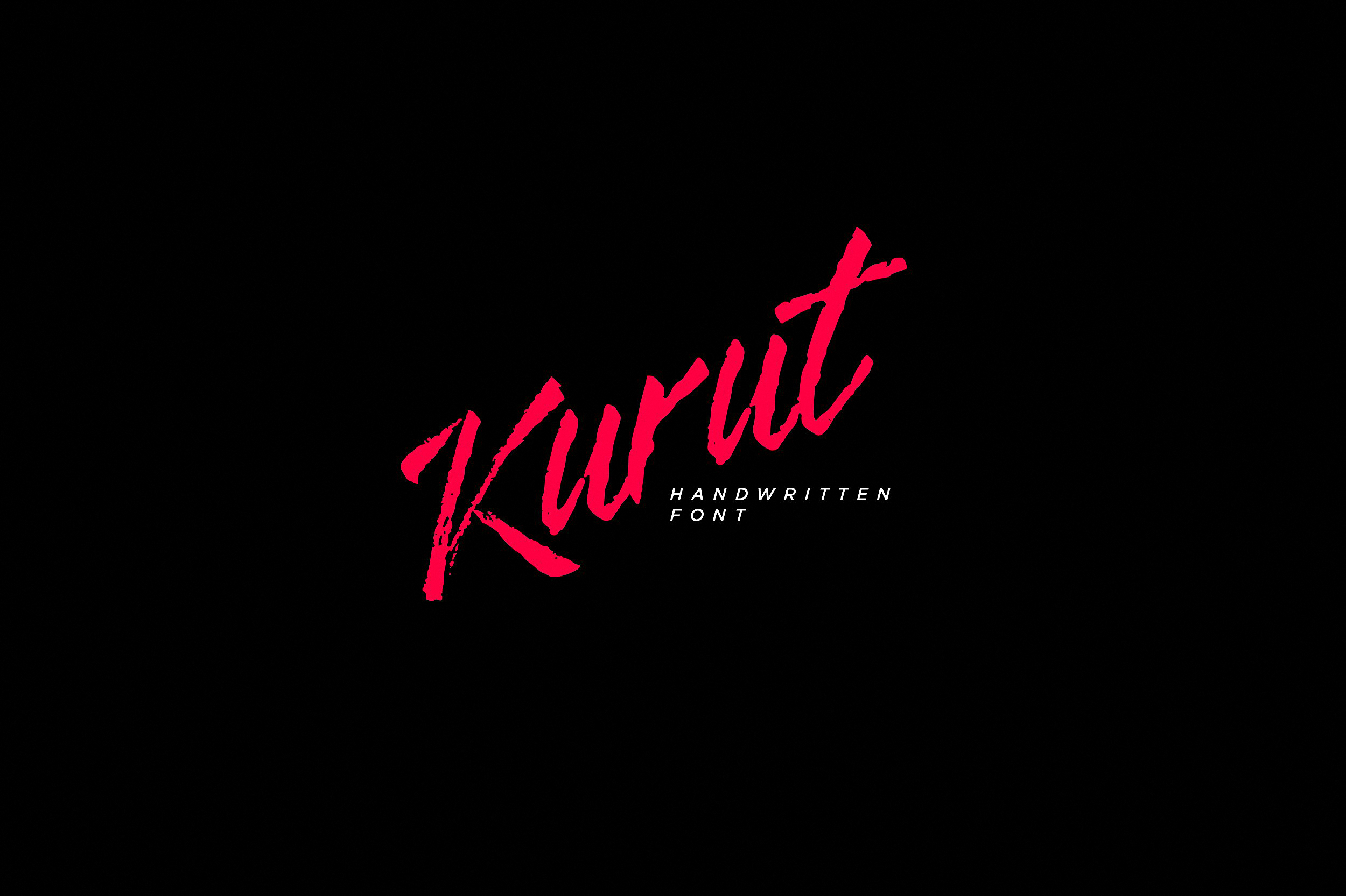 Ejemplo de fuente Kurut Regular