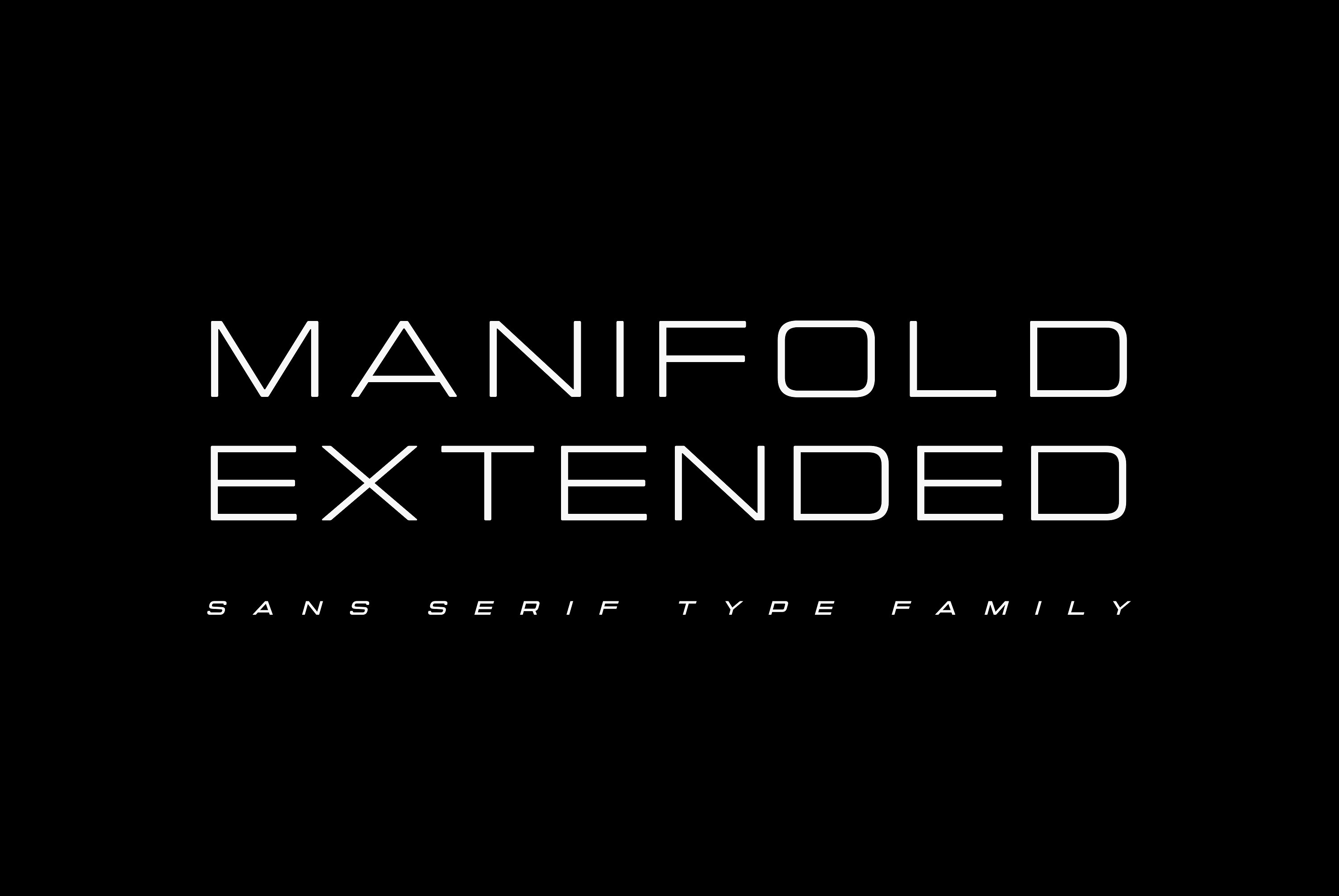 Ejemplo de fuente Manifold Extended