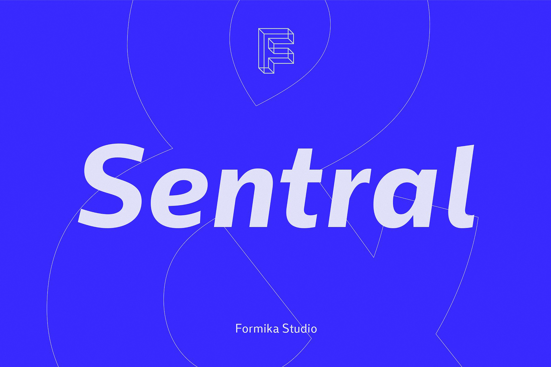 Ejemplo de fuente Sentral Extra Bold Italic