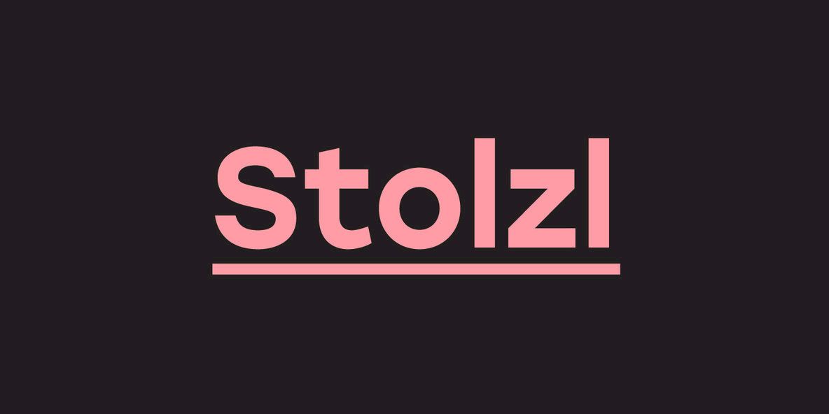 Ejemplo de fuente Stolzl