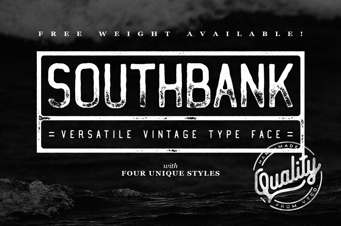 Ejemplo de fuente Southbank Sans Inked