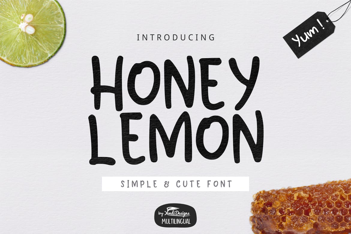 Ejemplo de fuente Lemon Serif Bold